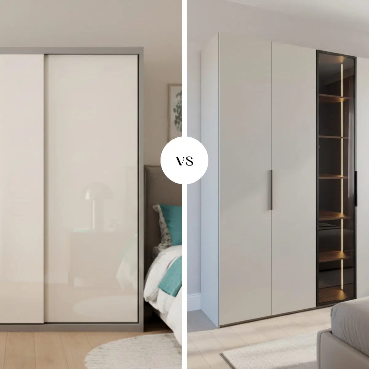 ארון הזזה או ארון רגיל - השוואה מלאה